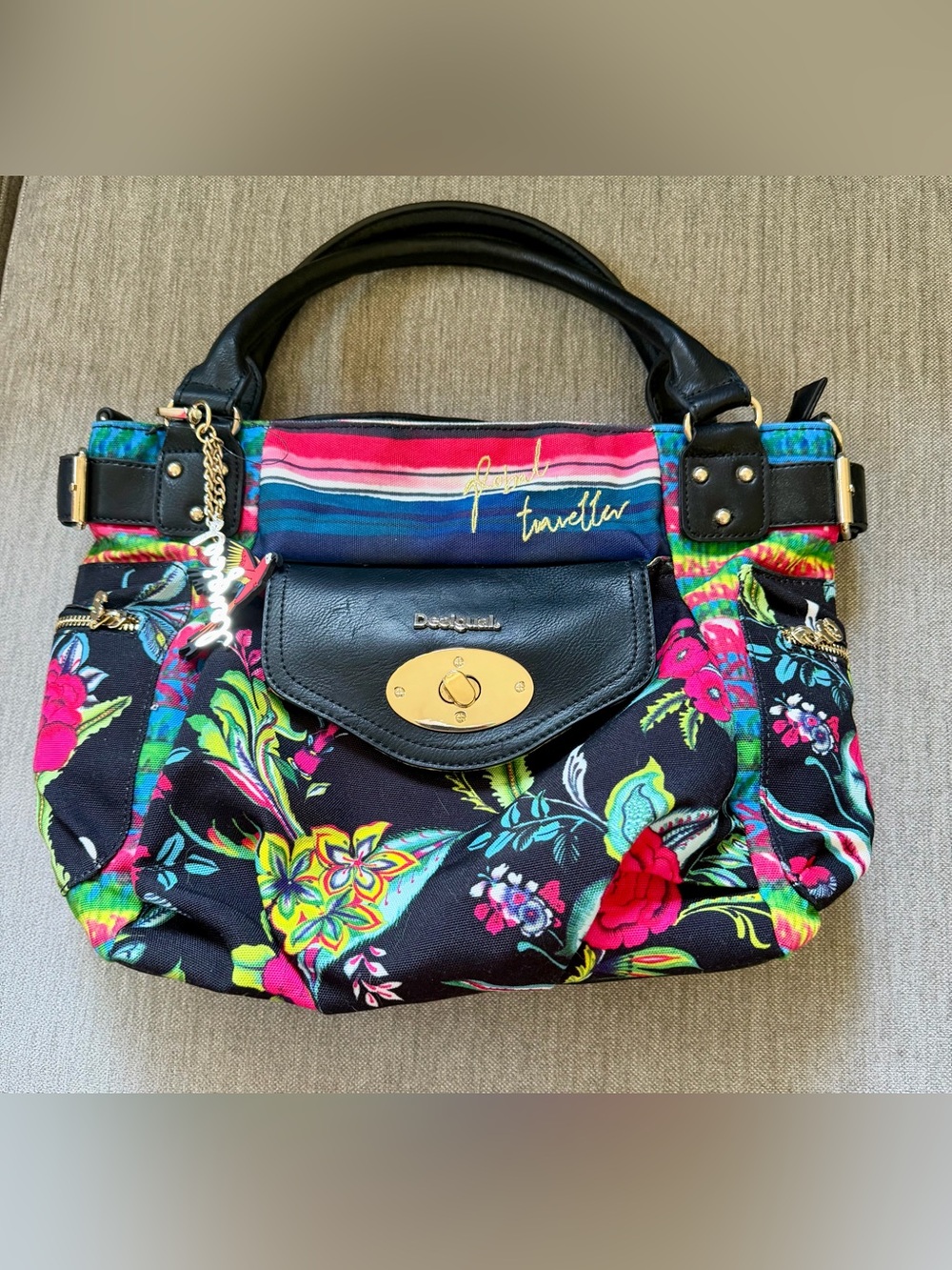 NWOT Desigual Sac Mc Bee Cancun Noir